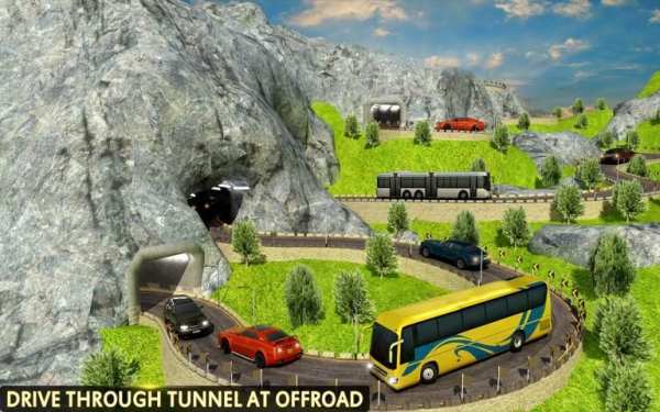 Offroad Bus - Coach Driving 3D स्क्रीनशॉट 23