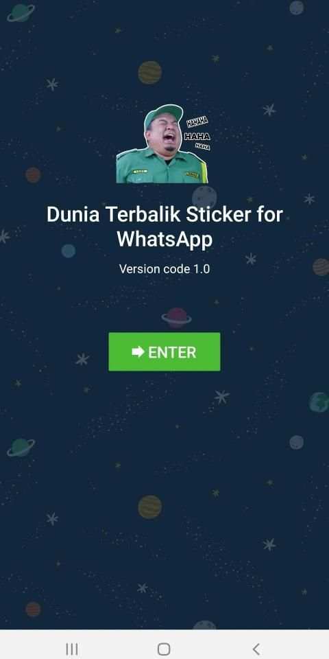Dunia Terbalik WA Sticker screenshot 4
