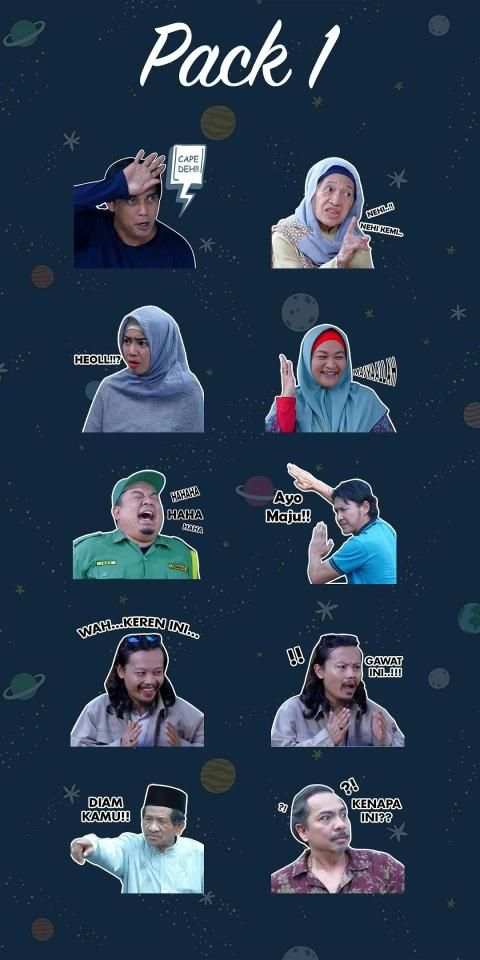 Dunia Terbalik WA Sticker screenshot 6