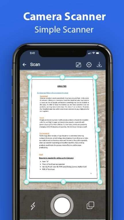 Document scanner - Cam scanner, Scan to PDF screenshot 5