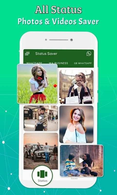 Status Downloader For Whatsapp स्क्रीनशॉट 1