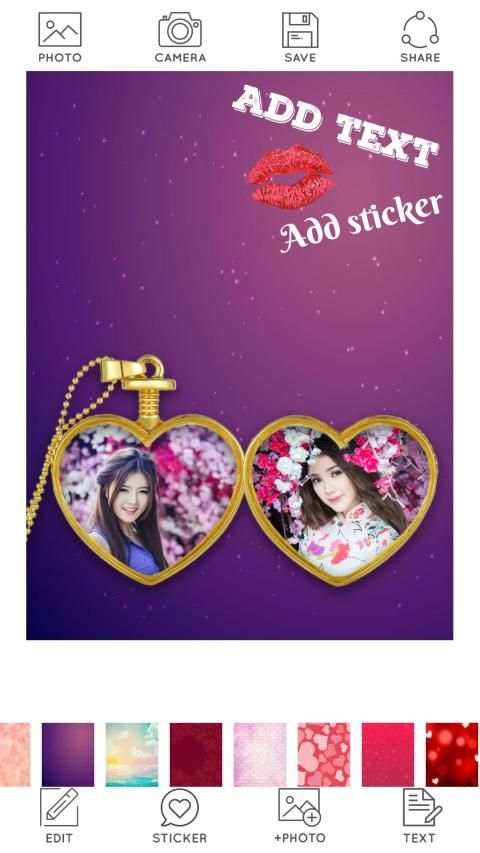 Locket Photo Frames स्क्रीनशॉट 4