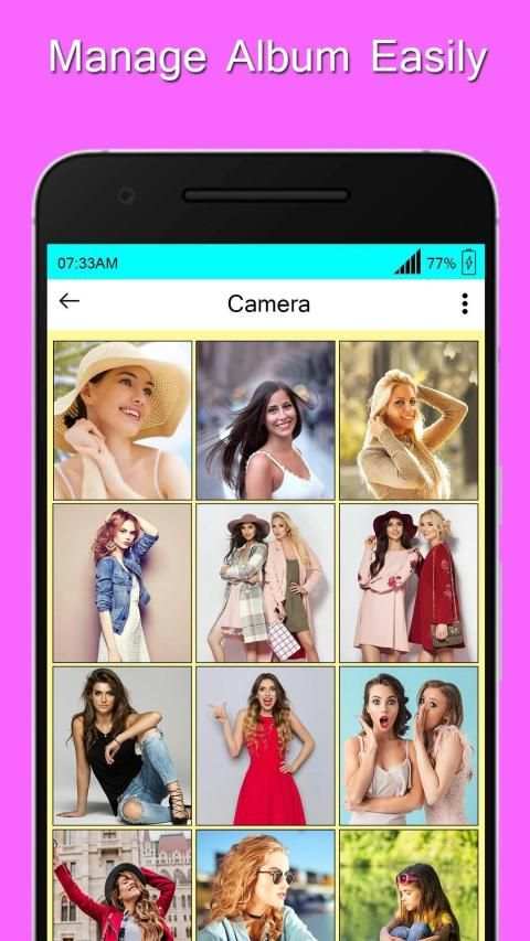 Gallery - PicSort,VidGallery Lock,foto gallery screenshot 2