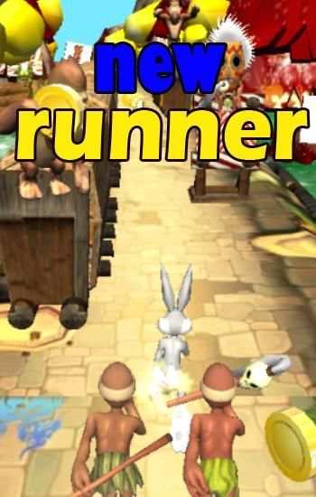 Bunny Dash Run: Rabbit Toons 3D screenshot 3