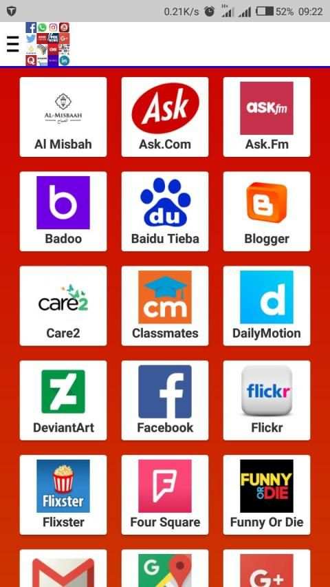 All Social Networks and News Media screenshot 8