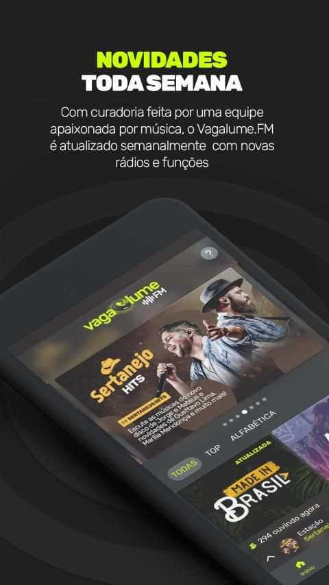 Vagalume FM: Rádios com música sem propaganda screenshot 10