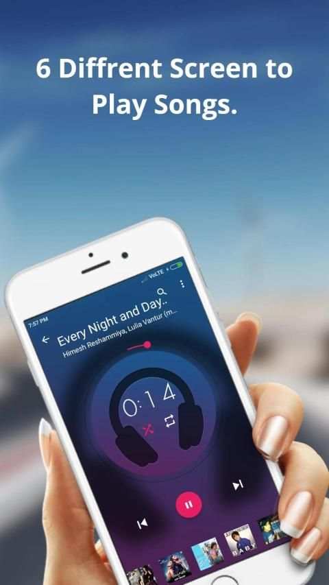 Music Player 2019 स्क्रीनशॉट 7