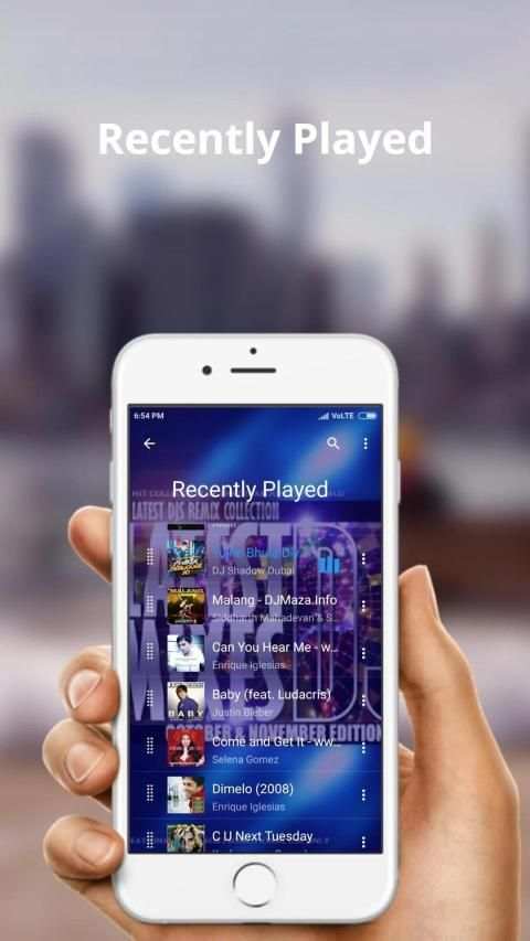 Music Player 2019 स्क्रीनशॉट 3