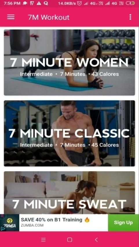 The work out स्क्रीनशॉट 1