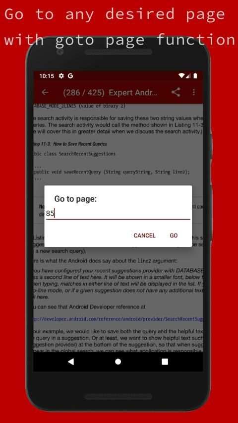 kmPDF- PDF Reader, Viewer स्क्रीनशॉट 5