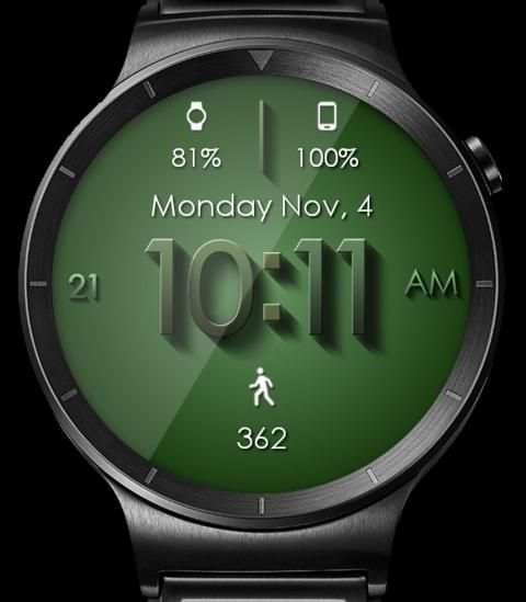 Material Shadow HD WatchFace Widget Live Wallpaper screenshot 6