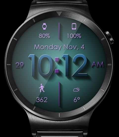 Material Shadow HD WatchFace Widget Live Wallpaper screenshot 2