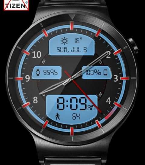 Chrome LED HD Watch Face Widget & Live Wallpaper screenshot 3