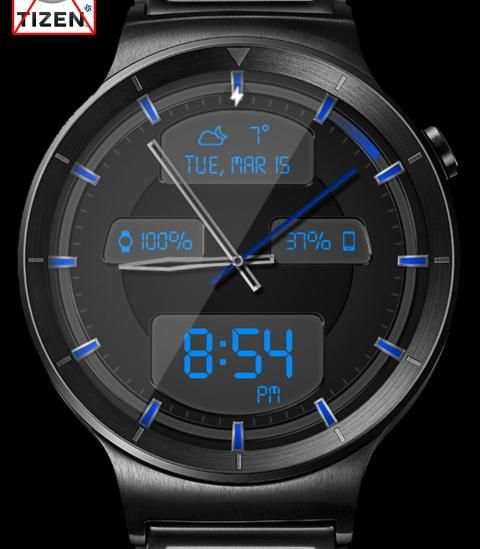 Chrome LED HD Watch Face Widget & Live Wallpaper screenshot 4