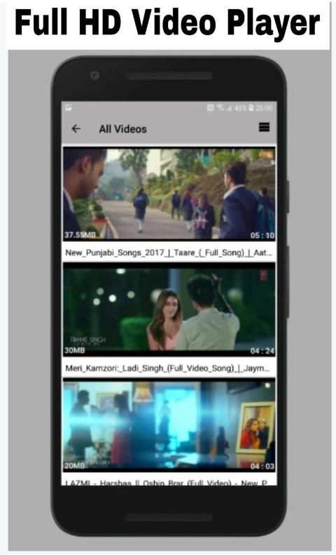 HD Video Player - All Format Video Player HD स्क्रीनशॉट 2