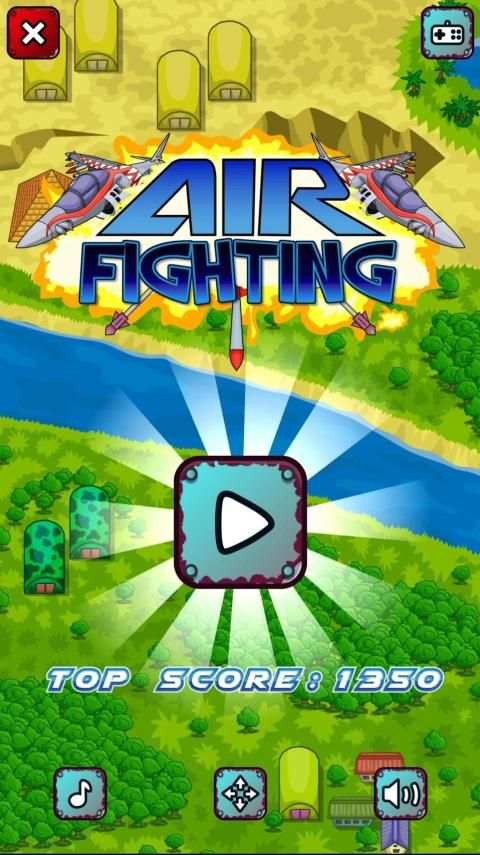 Air Fighting - Airplane Shooting Game स्क्रीनशॉट 6