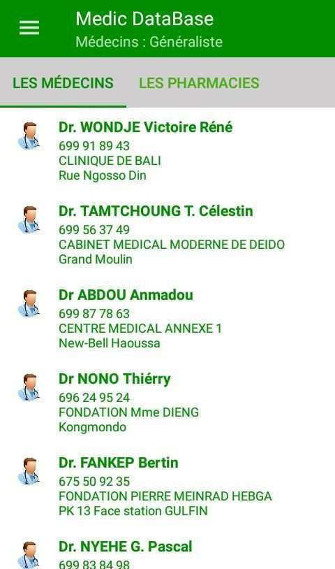 Medic DataBase screenshot 1