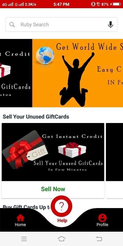 Ruby Cash - Sell Gift Cards , Shopping & Rewards screenshot 7