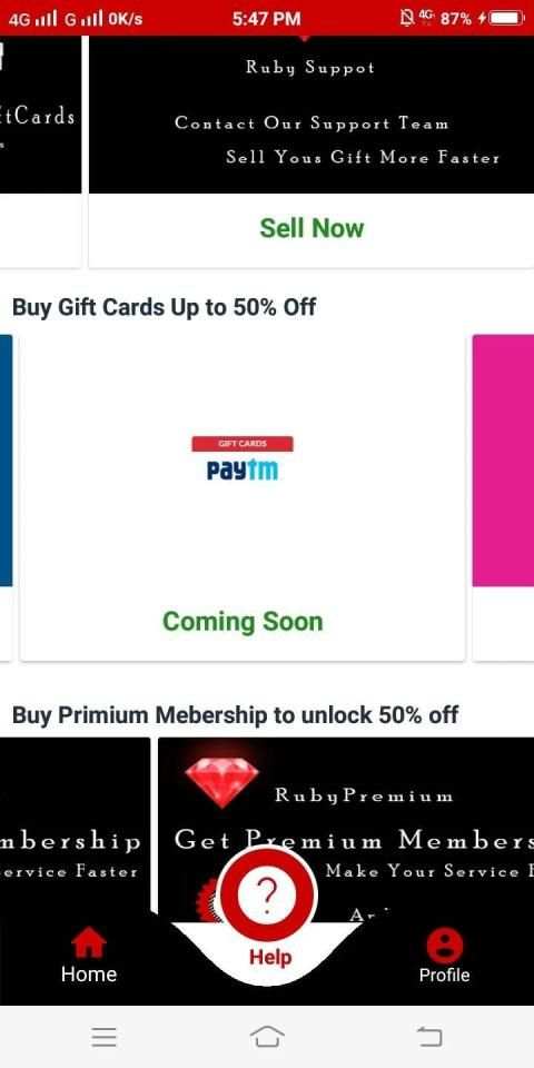 Ruby Cash - Sell Gift Cards , Shopping & Rewards screenshot 6