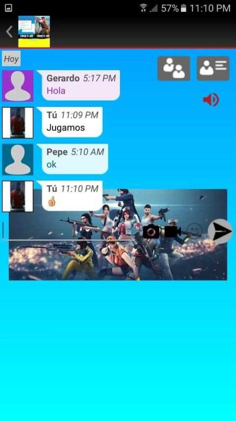 Chat de Free-Fire screenshot 3