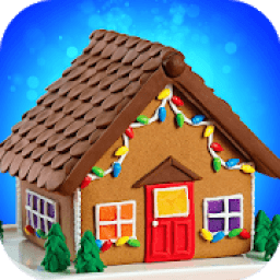 Gingerbread House Cake Maker - Kids Cooking Game आइकन