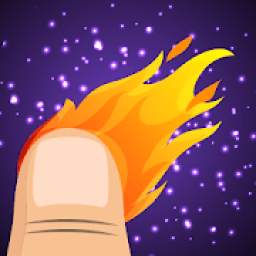 Flame Finger: Rise Up Higher By Dodge Your Finger