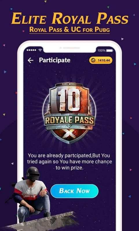 Win Royal Pass & Get UC For Pubg screenshot 2