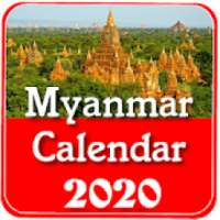 Myanmar Calendar 2020