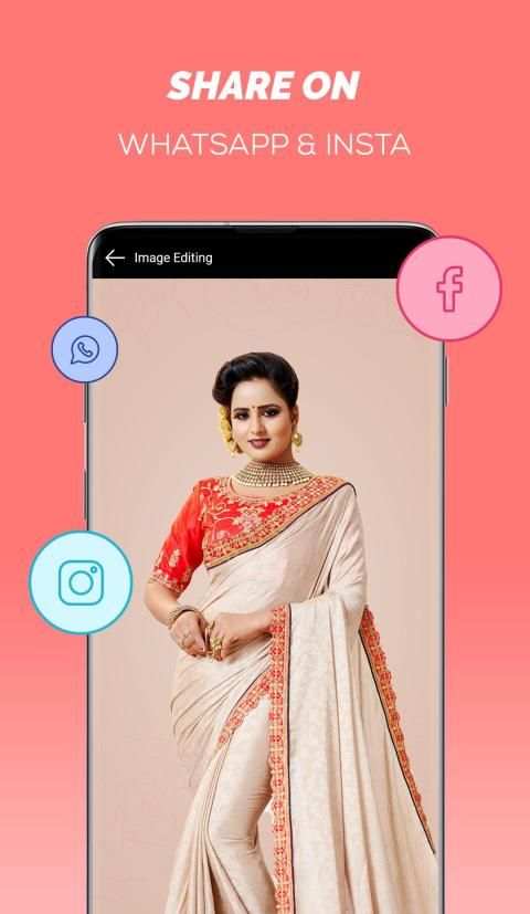 Traditional Women Photo Suit screenshot 2