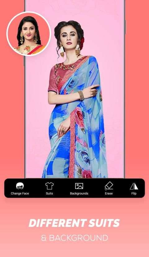 Traditional Women Photo Suit screenshot 3
