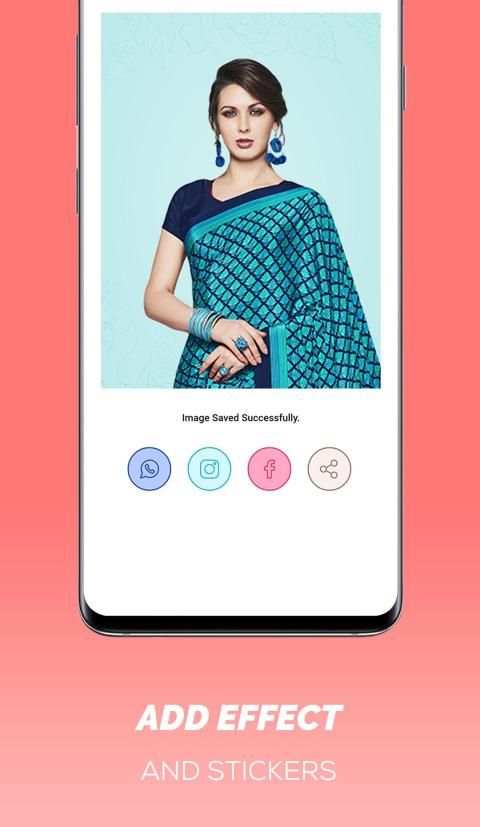 Traditional Women Photo Suit screenshot 1