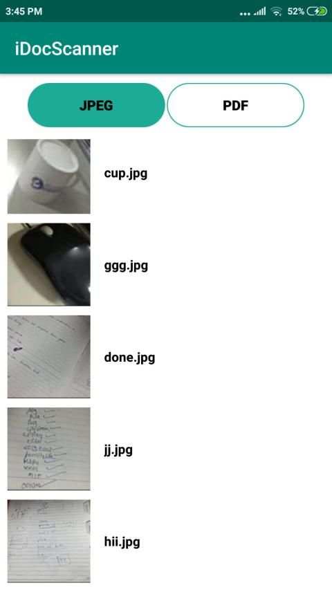 iDocScanner स्क्रीनशॉट 1