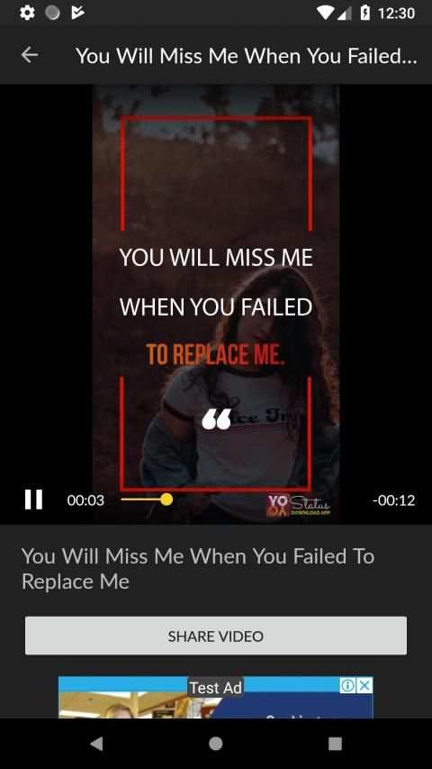 YoYo Video Status Song - 30 Seconds Full Screen स्क्रीनशॉट 4