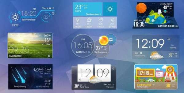 Animation Weather Cool widget स्क्रीनशॉट 19