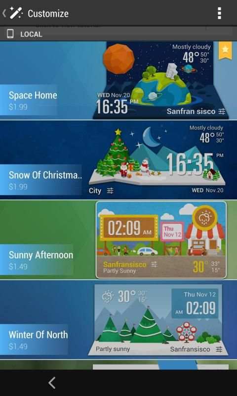 Animation Weather Cool widget स्क्रीनशॉट 22