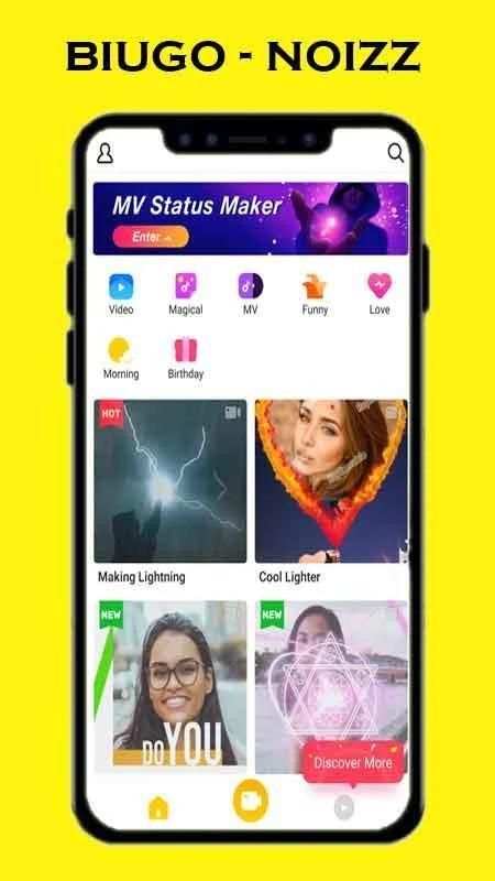 Biugo Effect Magic Video Maker - Tutorial Editor स्क्रीनशॉट 3
