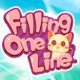 Filling One Line - Meow Puzzle Game icon