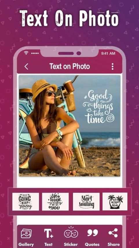 Text on Photo - Quote Maker screenshot 2