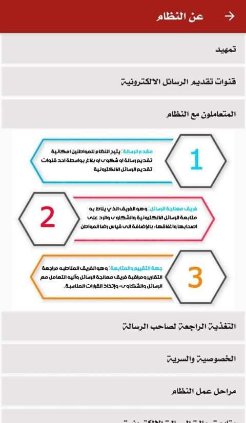 شكاوى إلى رئاسة الجمهورية
‎ screenshot 5