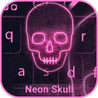 Neon Skull keyboard Theme on 9Apps