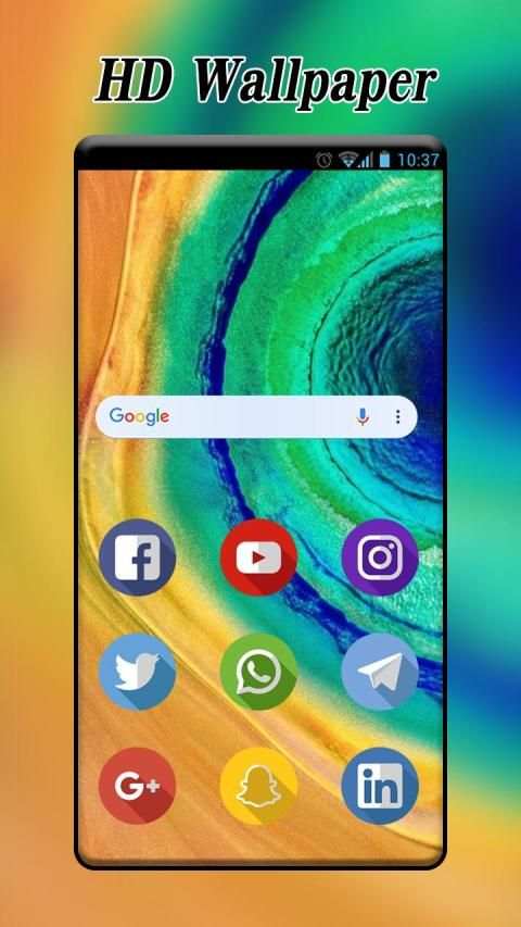 Theme for Huawei Mate 30 Pro स्क्रीनशॉट 1