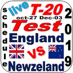 England Vs Newzealand Series live -2019