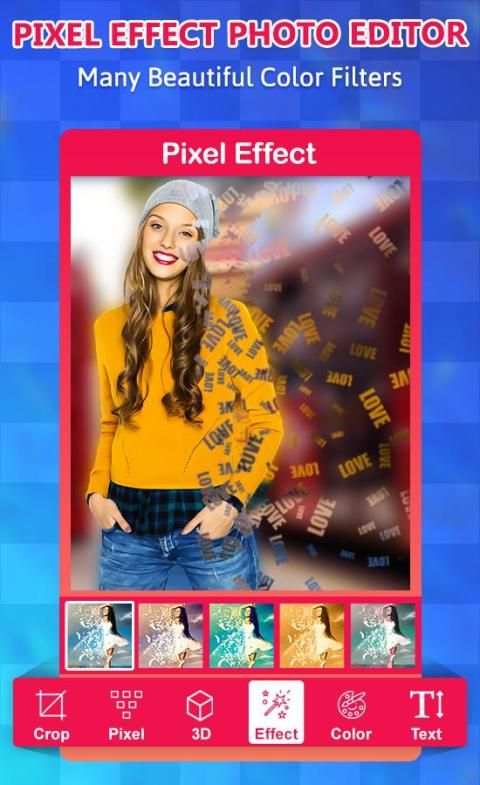 Pixel Effect Photo Editor screenshot 1