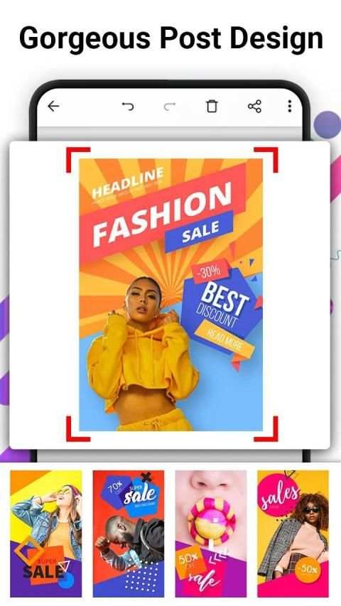 Free Instagram Story Maker, Ads Page Designer screenshot 6