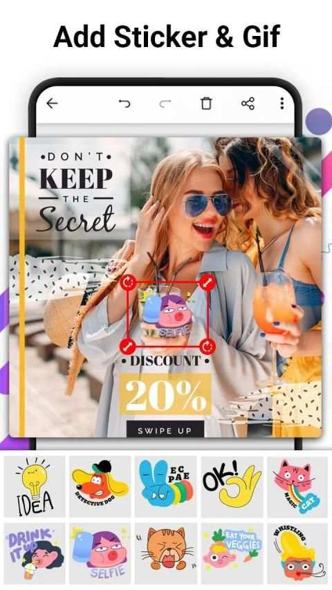 Free Instagram Story Maker, Ads Page Designer screenshot 5