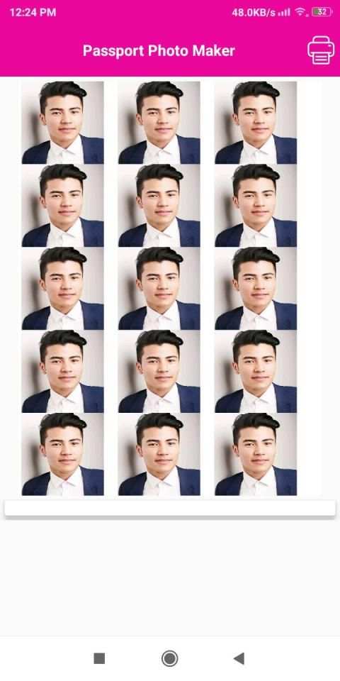 Passport Size Photo Maker screenshot 1