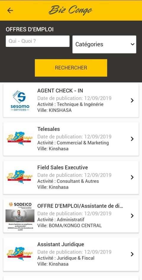 BizCongo Live screenshot 4
