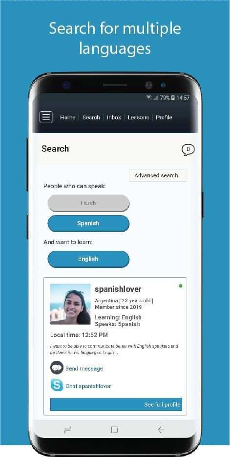 Mixxer Language Exchange screenshot 2