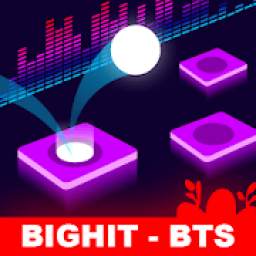 BTS Dancing Hop: BOY WITH LUV KPOP Rush Tiles Game