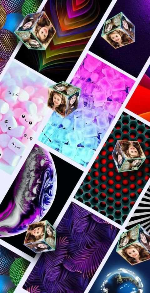 Photo Frame Live Wallpaper - 3D Photo Cube Desktop screenshot 10